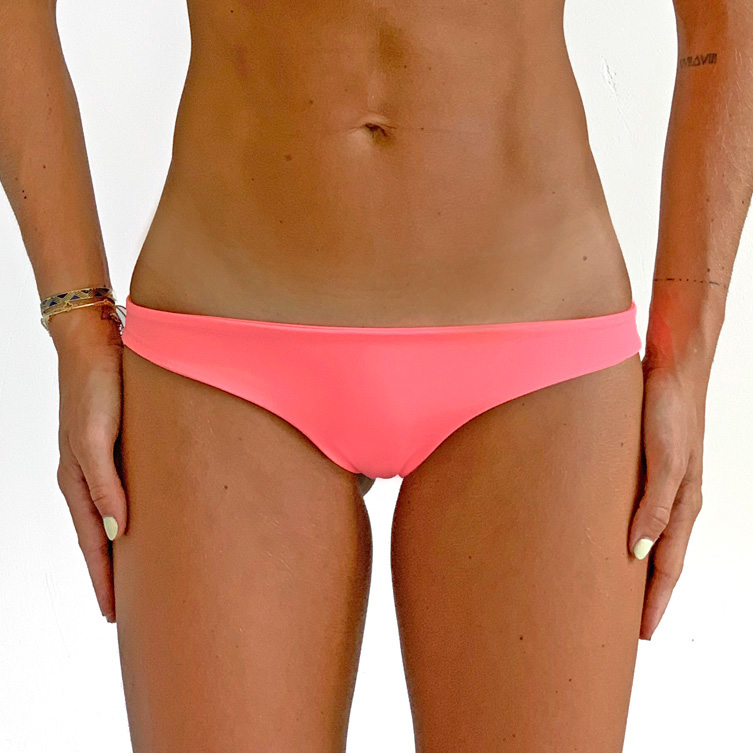 Pink bikini bottom